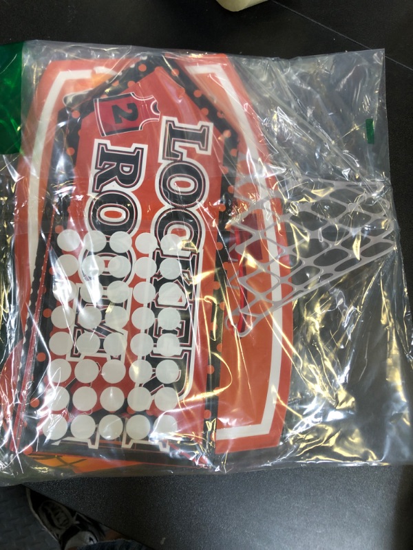 Photo 1 of Hooqict 20 Pieces Basketball Party Decorations Basketball Party Sign Basketball Themed Party Directional Signs Welcome Sign for Basketball Party Supplies Boys Sports Birthday Party Decorations