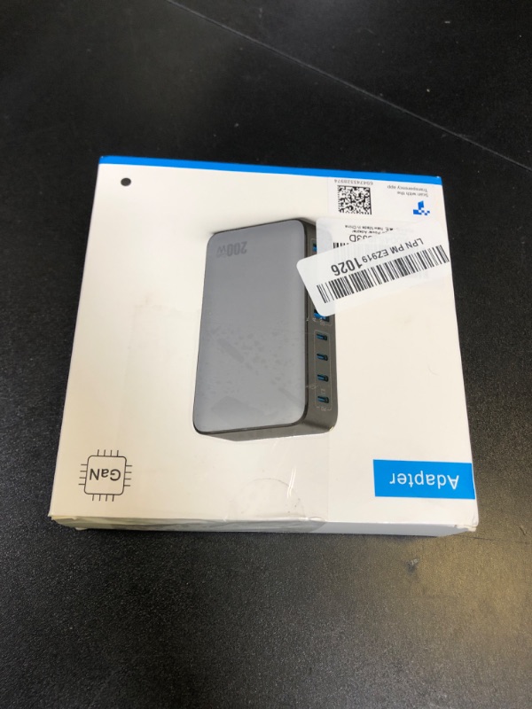 Photo 1 of USB C Charger 200W USB C Charger Block,Upgraded GaN III 8-Port Fast Charging Station Hub,PD 65W Laptop Charging Adapter Compatible with MacBook Pro/Air,DELL,Steam Deck,iPhone 16/15/14,Galaxy S23/22