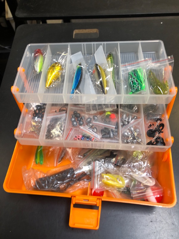 Photo 1 of PLUSSINO COMPREHENSIVE FISHING LURES KIT