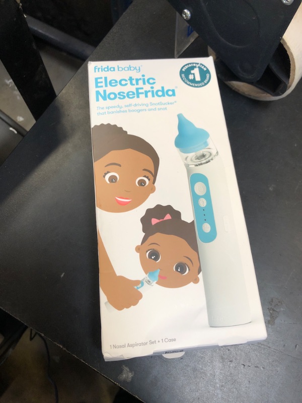 Photo 1 of Frida Baby Electric NoseFrida Nasal Aspirator for Baby, Nose Sucker for Baby & Toddler, Upgraded Nasal Aspirator for Congestion + Allergy Relief with 3 Suction Levels, 2 Silicone Tips, USB
