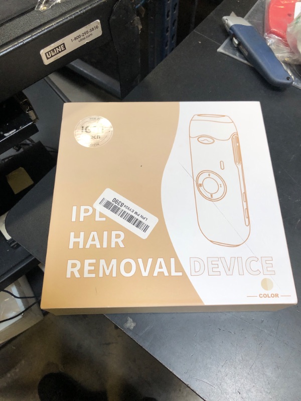 Photo 1 of Laser Hair Removal for Women and Men - 5.2 cm² Contact Nearly Painless, Powerful Long-Lasting IPL Hair Removal at-home, Effective in 14 Days with Ultra-fast Light Emission for Whole Body Use
