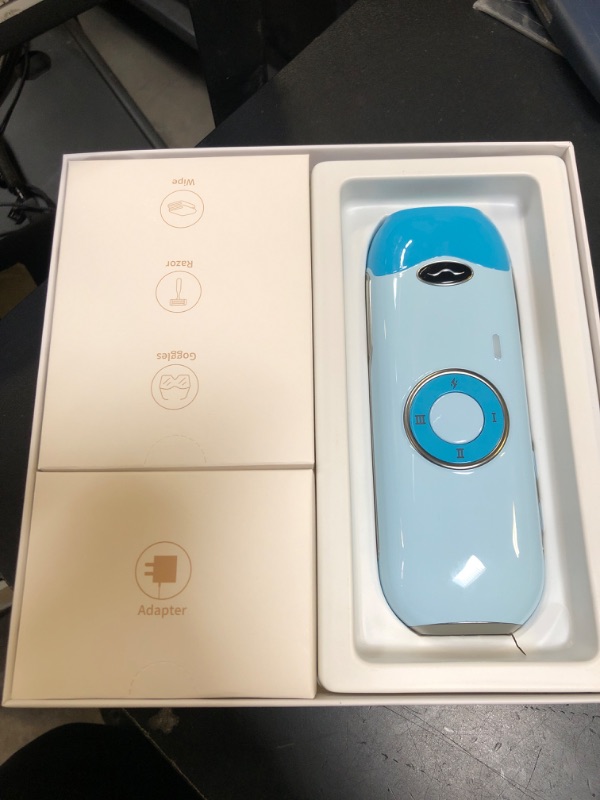 Photo 1 of Laser Hair Removal for Women and Men - 5.2 cm² Contact Nearly Painless, Powerful Long-Lasting IPL Hair Removal at-home, Effective in 14 Days with Ultra-fast Light Emission for Whole Body Use