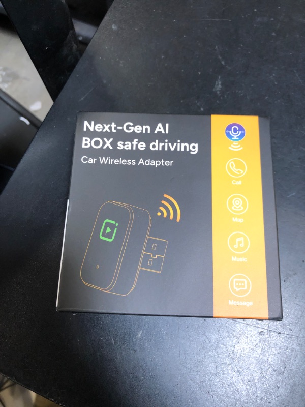 Photo 1 of CarPlay Wireless Adapter for iPhone, 2025 Upgraded Converts Wired to Wireless Carplay Adapter Dongle, Plug & Play, Auto Connect, Mini Size, Zero Latency, Compatible with Vehicles 2016+& iPhone(Grey)