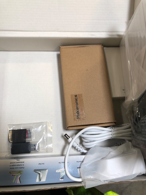 Photo 1 of Makeronics Developer Kit for Jetson Nano -7inch Touch| IMX 219-77 Camera with Case| 64GB Class 10 TF Card with Card Reader | Jetson Nano Acrylic Case for Both A02 and B01
