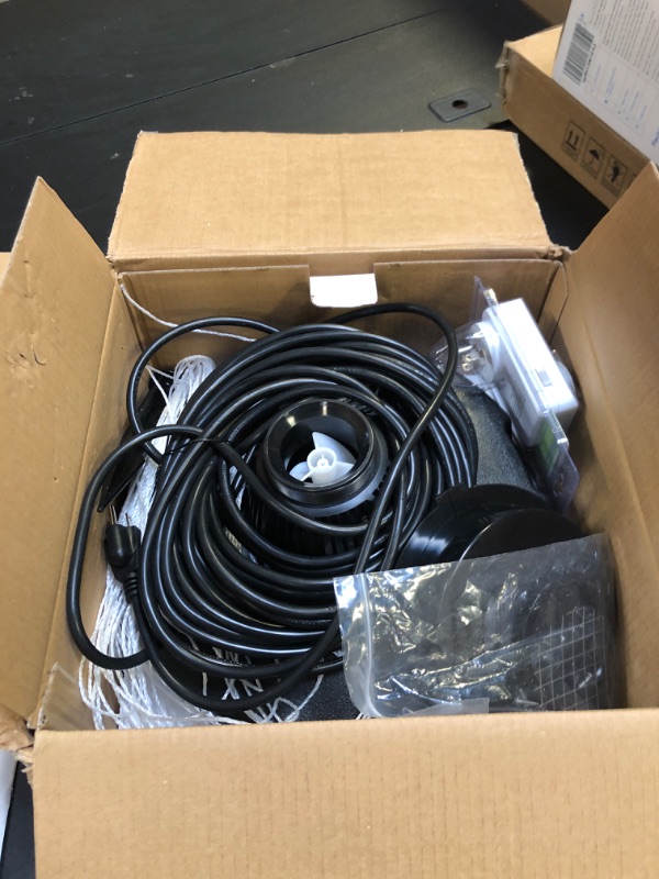 Photo 1 of RGB LED Pond Fountain Aerator,with Color-Changing Light Show, 10000 GPH Floating Aerating Pump, 35ft Power Cord, Time Control, Perfect for Ponds & Lakes (NO-RGB)