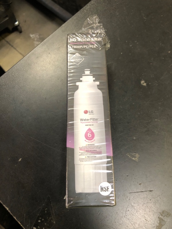 Photo 1 of LG LT800P- 6 Month / 200 Gallon Capacity Replacement Refrigerator Water Filter (NSF42 and NSF53) ADQ73613401, ADQ73613408, or ADQ75795104 , White
