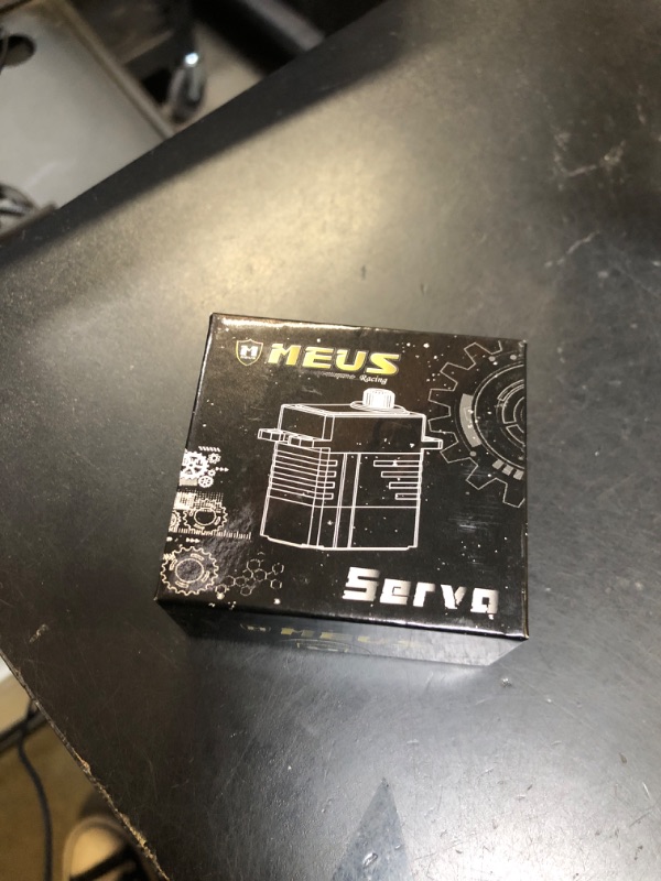 Photo 1 of MEUS Racing Coreless TRX4M Servo with Mount and Servo Horn for TRX4M 1/18 RC Crawler Upgrades Parts, Not for Stock Frame(12.5KG)