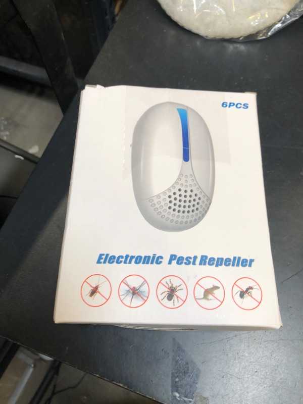 Photo 1 of 2025 Upgraded Ultrasonic Repellent Indoor, Mouse Traps Insert Plug in, Pest Control Repellent Ant,Roach,Rodent, Mouse, Bugs, Mosquito, Spider, for Home, Office, Warehouse 6 Packs