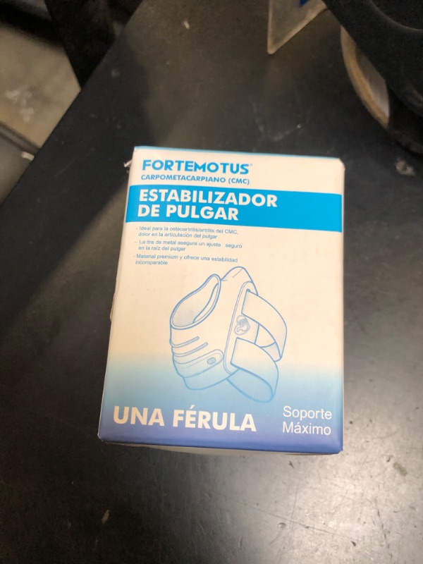 Photo 1 of FORTEMOTUS CMC Thumb Brace, Upgrade Thumb Splint for CMC Joint Pain Relief and Support, Osteoarthritis, Tendonitis, Arthritis, CMC Joint Thumb Arthritis Brace: for Women Men (Beige, Left Hand, Large)