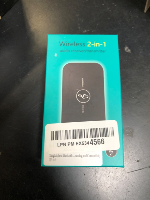 Photo 1 of Bluetooth Audio Transmitter Receiver, 2 in 1 Bluetooth 5.3 Adapter for Bose Wave Radio IV III II Awr1b1 Awr1b2, TV, Computer, MP3 and Gym - Connect Speakers for Seamless Streaming