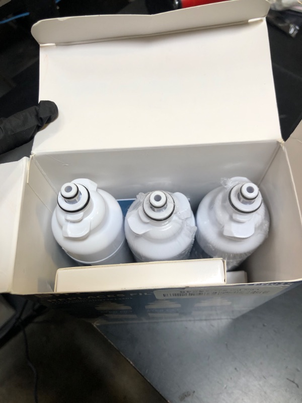 Photo 1 of Water Filter for LG LMXS30776S, LSXS26326S, LSXS26366S, LSXS26366D, LMXC23746D, LMXS30776D, LSXC22426S Refrigerator Models with 3 LT120F Air Filters.