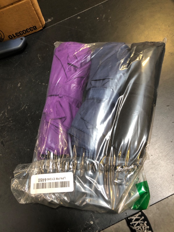 Photo 1 of RONIARE 3 Packs Travel Umbrellas for rain Windproof Compact Umbrella Folding Small Strong and Portable Automatic Open and Close - Men and Women (Black+Blue+purple)