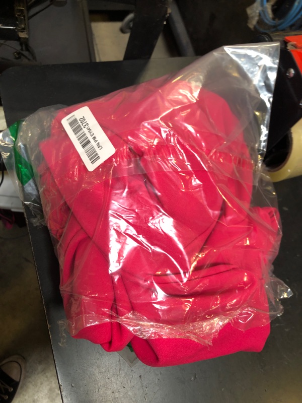 Photo 1 of Formal Dresses for Women Sexy Bodycon One Off Shoulder Hot Pink Cocktail Floor Length Prom Long Dress with Zipper for Evening Party XL