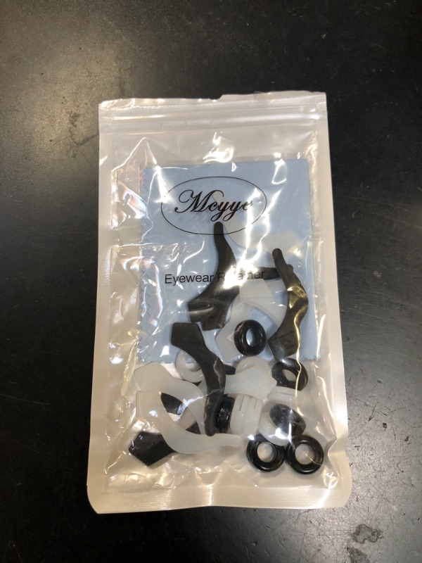 Photo 1 of 12 Pairs Mcyye Eyeglasses Ear Grips, Anti Slip Eyeglass Retainer, Premium Silicone Ear Hook, Keep Glasses from Slipping Down Your Nose, Simple, Effective Helper for Kids, Adults, Sports, Study & Work