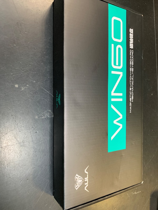 Photo 1 of Aula WIN60 HE - 60% Mechanical Gaming Keyboard Wired, Magnetic Switch Hot Swappable, Adjustable Actuation Rapid Trigger Mode, 8000 Hz Polling Rate, RGB Small Keyboard 60 Percent Compact Design for PCLPNPMEX9617630

