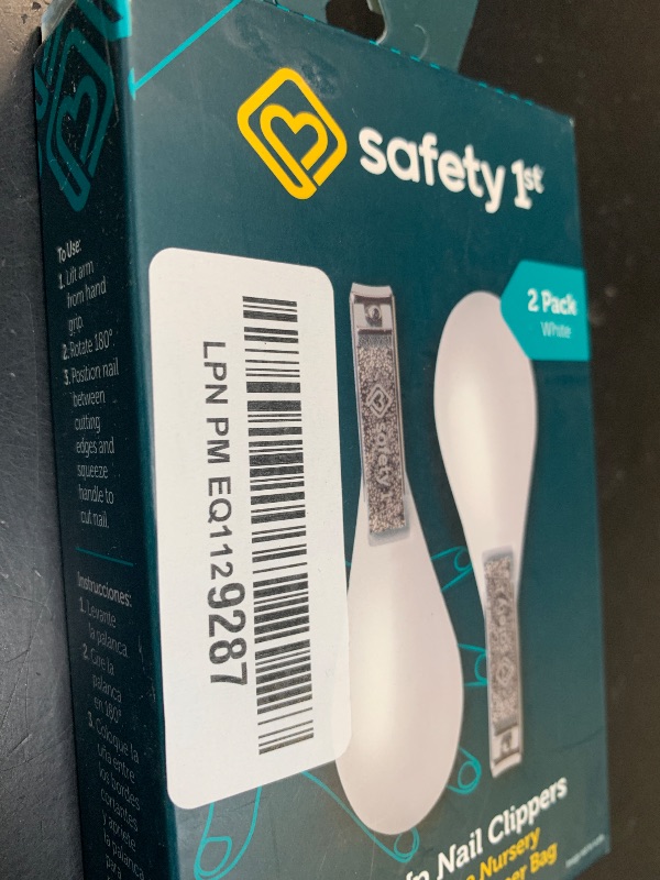 Photo 1 of Safety 1st Fold-Up Nail Clippers - 2pk