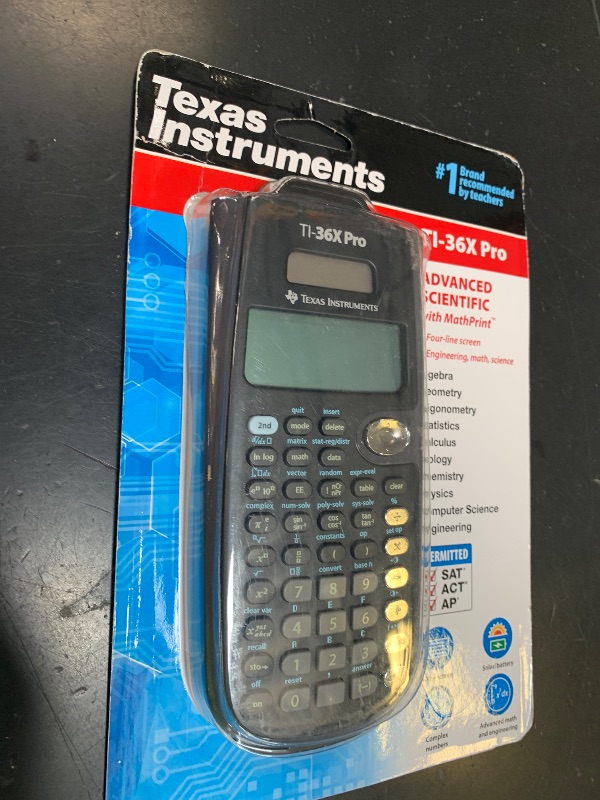 Photo 1 of Texas Instruments Ti-36x Pro Scientific Calculator, 16-Digit LCD