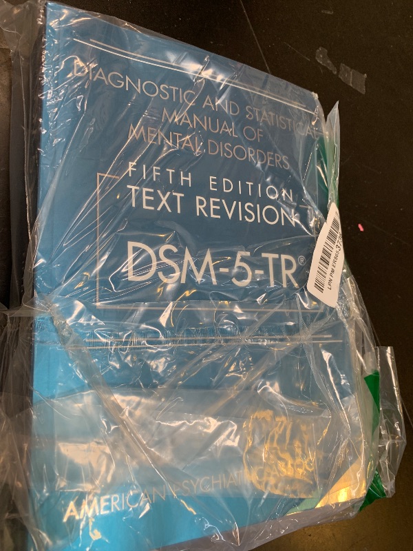 Photo 1 of Diagnostic and Statistical Manual of Mental Disorders, Text Revision Dsm-5-tr