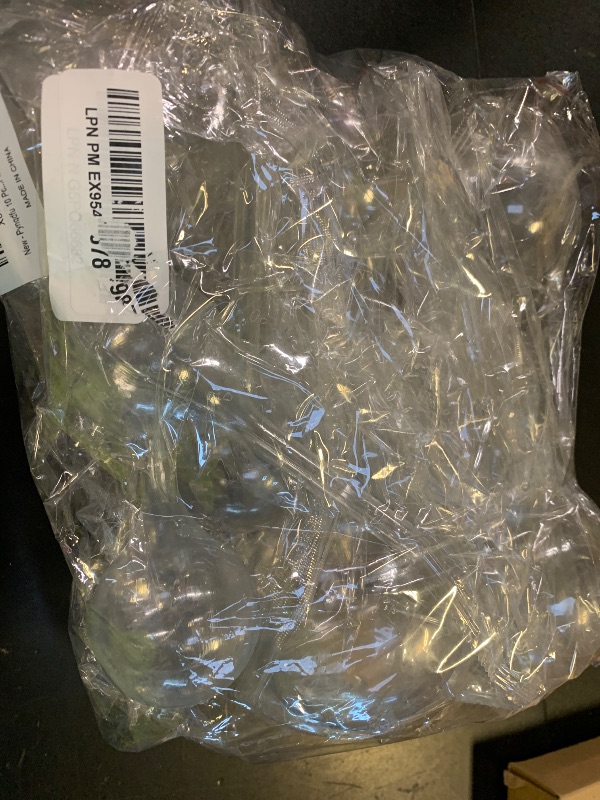 Photo 1 of 10 Pcs Clear Plant Watering Globes,Plastic Self-Watering Bulbs,Flower Automatic Watering Device,Garden Waterer for Plant Indoor Outdoor
