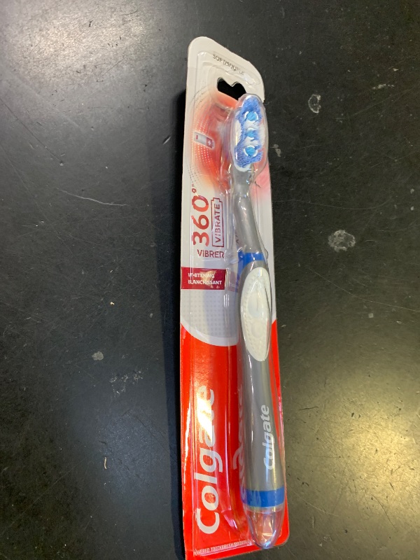 Photo 1 of Colgate 360 Optic White Battery Powered Sonic Toothbrush, Soft, 1 Pack