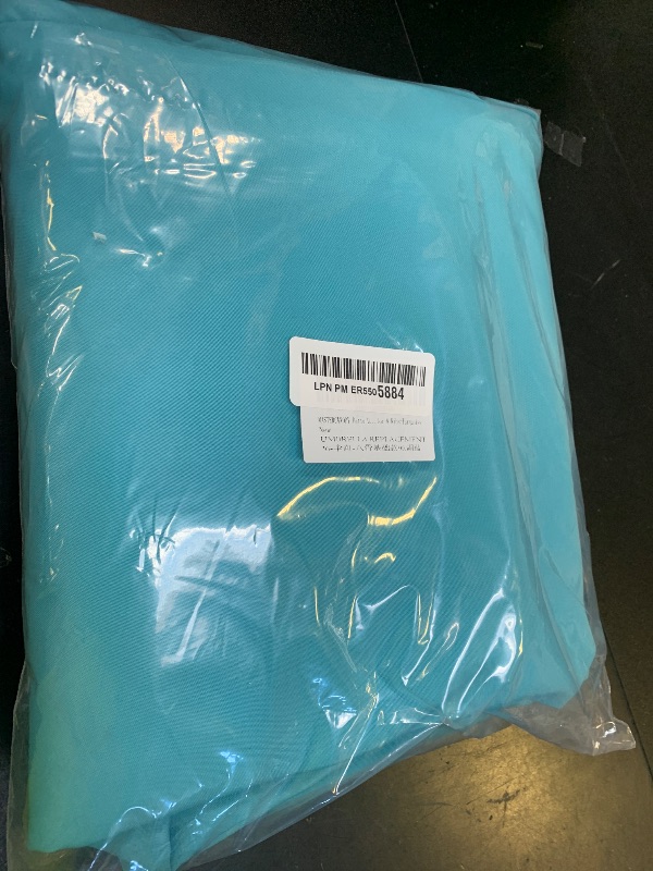Photo 1 of MASTERCANOPY Patio Umbrella 9 ft Replacement Canopy for 8 Ribs-Turquoise Canopy Only