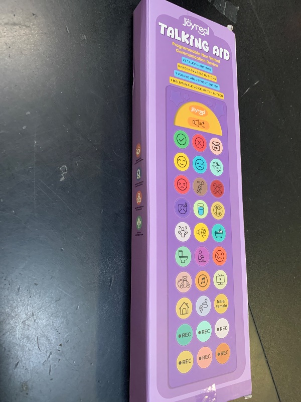Photo 1 of AAC Device for Autism, Joyreal Non Verbal Communication Tools for Speech Therapy & Stroke Rehab. Autism Talking Aids with 6 Programmable Buttons & Adjustable Volume, Autism Toys for Kids and Adults
