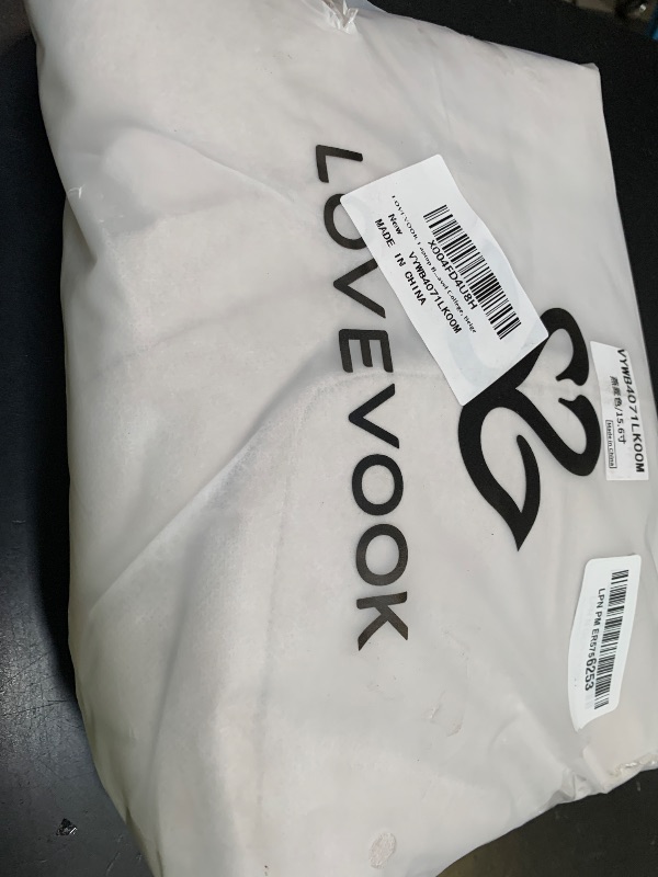Photo 1 of LOVEVOOK Laptop Bag for Women, Lightweight Puffy Work Tote Bag with Clutch Purse, 15.6 Inch Computer Briefcase Bag for Women, Casual Handbag for Travel College, Beige