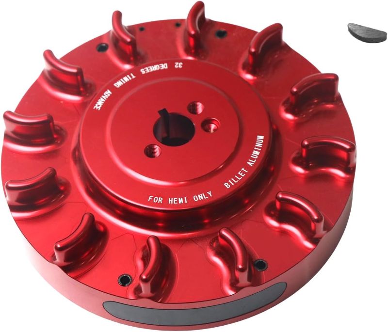 Photo 1 of Speedway Billet Aluminum Flywheel For Predator 212cc Hemi Only,Advance timing of approximately 32 Degrees Red