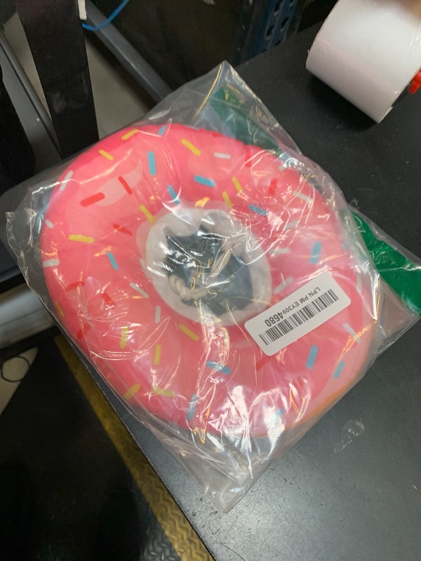 Photo 1 of Seyezo Cat Cone Collar Soft, Adjustable Cat Recovery Collars Spay Cones to Stop Licking, Cute Donut E Collar After Surgery, Anti-Lick Wound Healing Elizabethan Collar for Kittens (Donut Pink, Small)