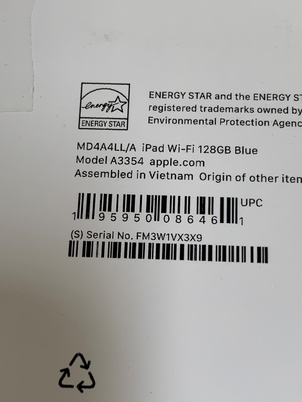 Photo 1 of Apple iPad 11-inch: A16 chip, 11-inch Model, Liquid Retina Display, 128GB, Wi-Fi 6, 12MP Front/12MP Back Camera, Touch ID, All-Day Battery Life — Blue
