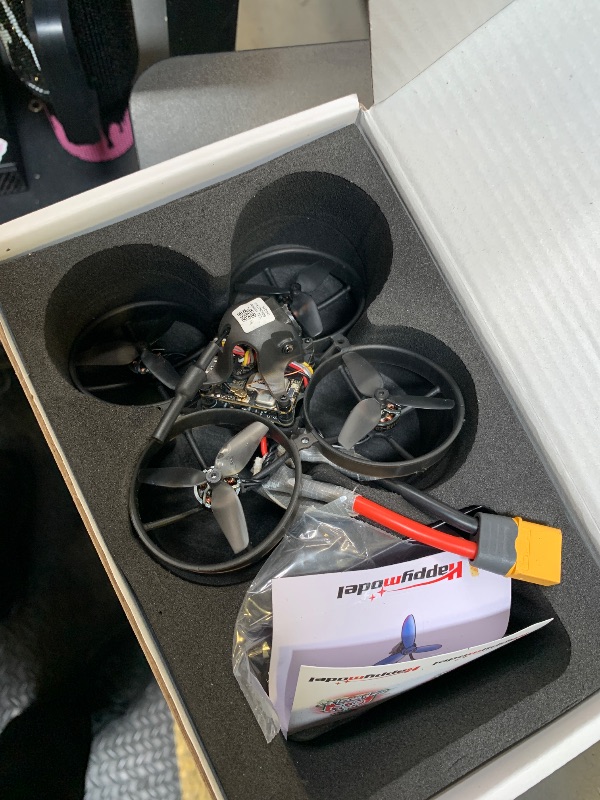 Photo 1 of Happymodel Mobula7 O4 2S 80mm Digital HD Micro FPV Whoop Drone – Come With O4 Air Unit, RS1102 KV10000 Motors & ELRS Receiver for Smooth Indoor/Backyard Freestyle