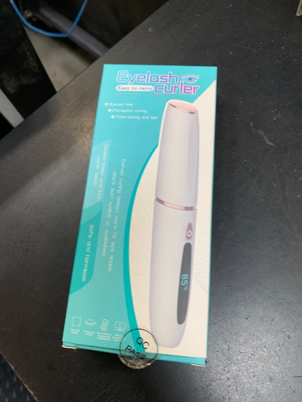 Photo 1 of Heated Eyelash Curlers - Eye Lash Curler Heat with Eyelash Comb - Electric Eyelash Curler - Rizador De Pestañasey LED Display 3 Temp Settings USB Charge Natural Curling 24H for Women Makeup Tool Gifts