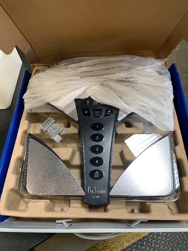 Photo 1 of TANITA BC-585F FitScan - Japan Technology Multi-Frequency Body Composition Monitor - Smart Digital InBody Scale with Fat, Muscle Mass, BMI, Caloric Intake, Metabolism, and Visceral Fat Tracker