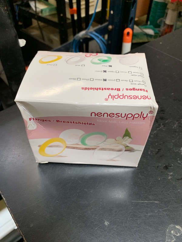 Photo 1 of Nenesupply 21mm Flange Inserts and 24mm Flanges Compatible with Medela Breast Pump Parts Replacement 21mm Flange for Medela Pumps Work w Pump in Style Parts Symphony Swing Maxi Harmony Personalfit