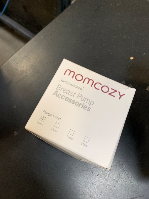 Photo 1 of Momcozy Flange Insert 15mm Compatible with 24mm Flange/Shield of Most Pumps, Insert for Breast Pump Replacement Accessories, 4PCS 15mm