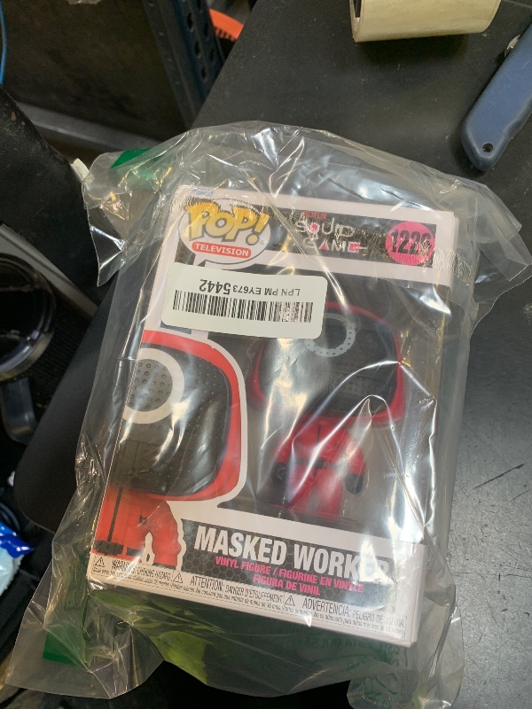 Photo 1 of Funko POP TV: Squid Game - Masked Worker, Multicolor