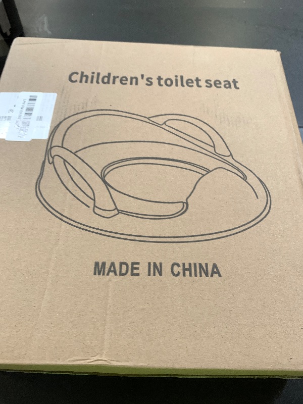 Photo 1 of PandaEar Baby Toddler Potty Training Toilet Seat for Boys and Girls with Handles| Child Kids Potty Seat Toilet Seat Attachment| Safe Urine Guard Non-Slip Rubber Rim| Fits Round & Oval Toilets