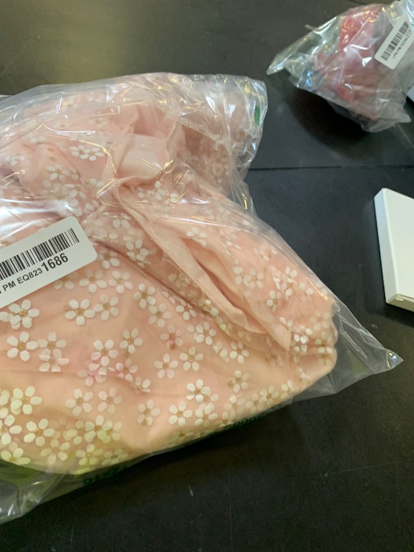 Photo 1 of First Birthday Outfit Girl Dress: 1/2 1st 2nd 3rd 4th 5th 6th Birthday Princess Dresses for Toddler Kids Cake Smash Baby Boho Rainbow Confetti Party Mini Skirt Photoshoot Light Pink Floral 5-6X