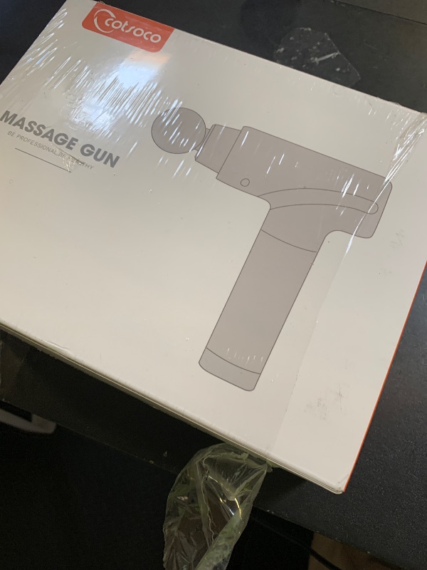 Photo 1 of cotsoco Massage Gun, Muscle Massage Gun Deep Tissue Back Massager for Pain Relief, 20 Speeds Handheld Electric Massager Tool with Silent Brushless Motor, Suitable for Gym Office Home Travel