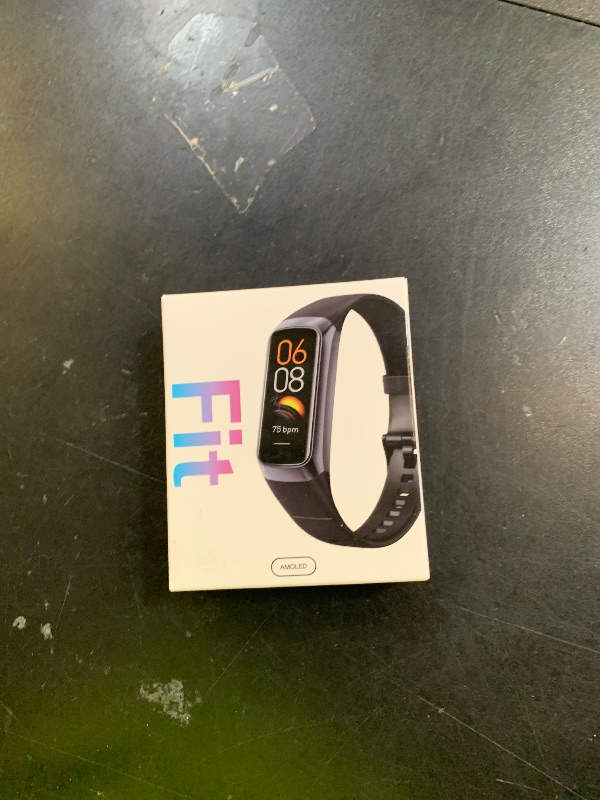 Photo 1 of VUHIGIB Fitness Tracker, 24/7 Heart Rate Blood Oxygen Blood Pressure Body Temp Monitor Sleep Calorie Tracker with 1.1" AMOLED Touch Color Screen Pedometer Smart Watch Waterproof for Women Men