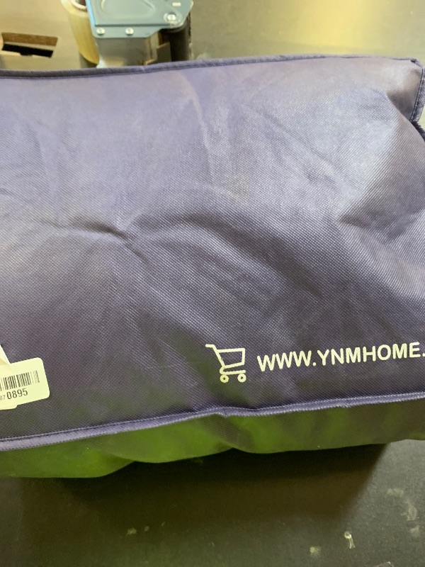 Photo 1 of YnM Weighted Blanket,Heavy 100 Percent Oeko-Tex Certified Cotton Material, Bed Blanket for One Person of 160lbs, Ideal for Queen/King Bed (60x80 Inches, 17 Pounds, Bradied Apricot)