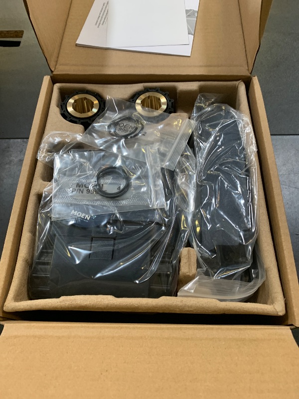 Photo 1 of Moen Flo Smart Water Monitor and Automatic Shutoff Sensor, Wi-Fi Connected Water Leak Detector for 1-Inch Diameter Pipe, 900-006