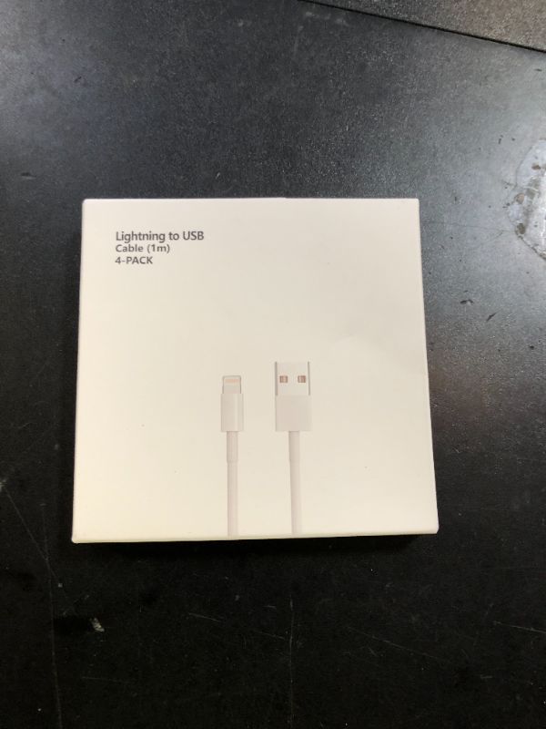 Photo 1 of 4Pack [Apple MFi Certified] Charger Lightning to USB Charging Cable Cord Compatible iPhone 14/13/12/11 Pro/11/XS MAX/XR/8/7/6s Plus,iPad Pro/Air/Mini,iPod Touch