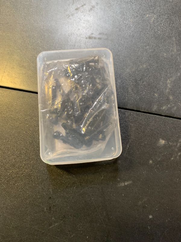 Photo 1 of M4 x 20mm Socket Head Cap Screws Bolts 12.9 Grade Alloy Steel Metric Machine Hex Socket Screw, Black Oxide Finish, Fully Threaded, 50PCS