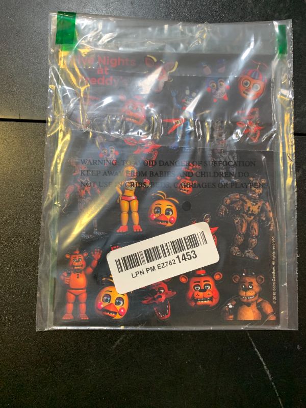 Photo 1 of Rubie's Forum Five Nights at Freddy's Sticker Sheet