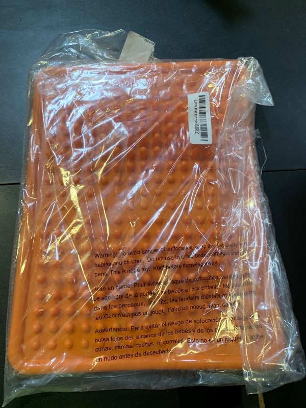 Photo 1 of Fenzer Foot Massager Mat, Acupressure Relaxation Reflexology Mat for Plantar Fasciitis, Heel, Arch Pain & Stress (Orange)