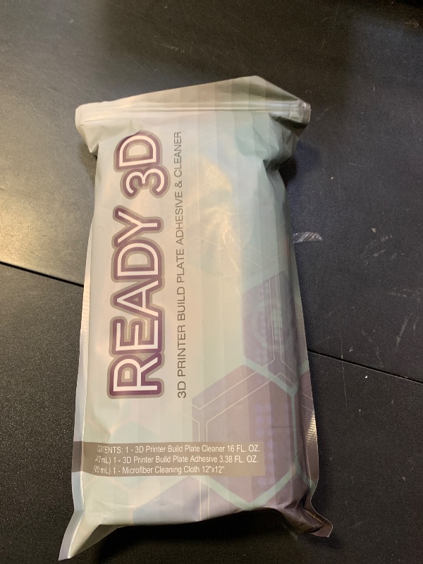 Photo 1 of Ready 3D 3D Printer Build Plate Adhesive and Build Plate Cleaner - Excellent Hold, Easy Release, Non-Toxic and Odorless