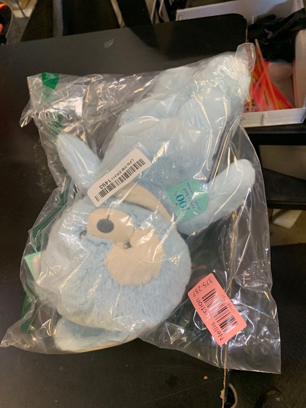Photo 1 of GUND Baby Sustainable Puppy Plush, Stuffed Animal Made from Recycled Materials, Gift for Babies and Newborns, Blue/Cream, 13”
