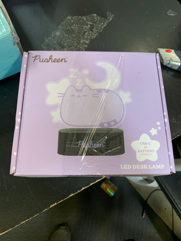 Photo 1 of Grupo Erik Official Pusheen Lamp - Kawaii Stuff - Pusheen Gifts - Pusheen Gamer Girl Lamp - Pusheen The Cat Lamp - Baby Night Light - Cat Light