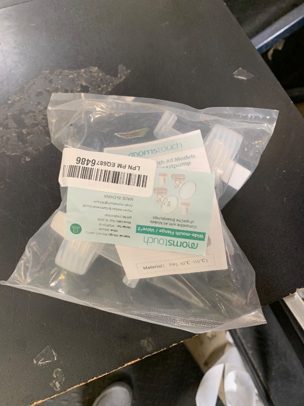 Photo 1 of Momstouch 13mm Flange and Duckbill Valve Compatible with Spectra S1 S2 9 Plus Breastpump Replacement to Spectra Pump Parts, Not Original, Replace Spectra Accessories.